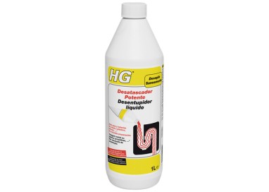 HG Desatascador Potente 1L: Desatasca tuberías y desagües fácilmente