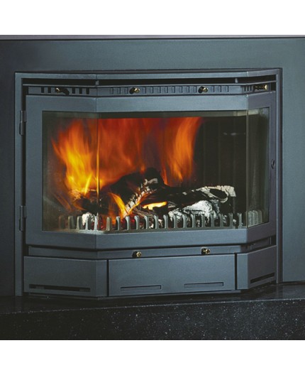 Cristal de chimenea reluciente después de usar HG Limpiador.