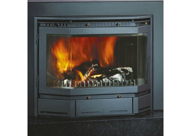 Cristal de chimenea reluciente después de usar HG Limpiador.