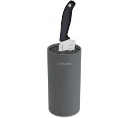 Taco universal para cuchillos 3 Claveles de color gris con interior de fibras extraíbles 2