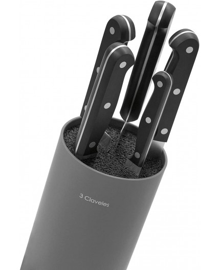 Taco Universal Cuchillos 3 Claveles Gris | Ferretería Torres