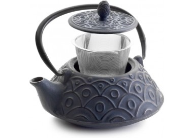IBILI Tetera Hierro Fundido Malasia 0,8 L | Estilo Oriental