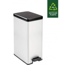 Curver - Cubo de basura Slim, 40L