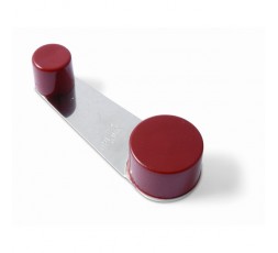 tope-retenedor-giratorio-marron-adhesivo-