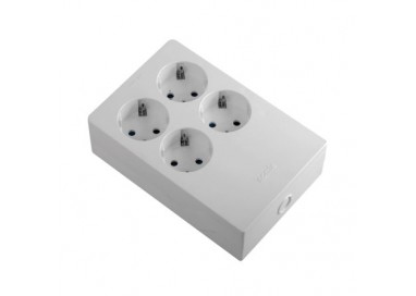 base-multiple-cuadrada-4-tomas-multifix-blanca