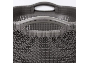 cesta-knit-marron-topo-40l