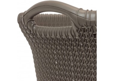 cesta-knit-marron-topo-40l