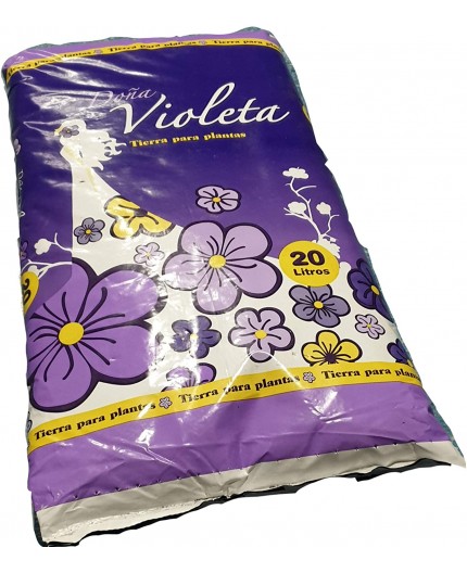 Saco de sustrato universal de 20 litros para plantas de interior y exterior, rico en nutrientes y materia orgánica