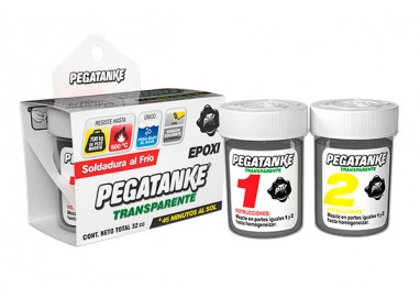 PEGATANKE - ADHESIVO EPOXI - TRANSPARENTE