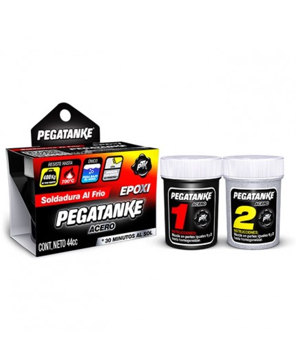 PEGATANKE - ADHESIVO EPOXI PARA ACERO