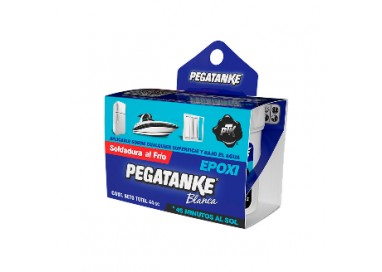 PEGATANKE - ADHESIVO EPOXI - BLANCO