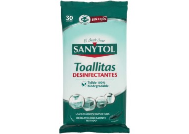 Sanytol - Toallitas Desinfectantes Multiusos