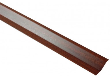Brinox - Tapajuntas cerámica adhesivo, Madera oscura, 100 cm