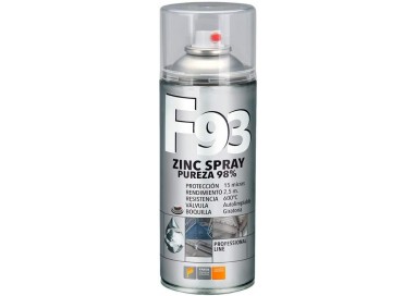 F93 - Pureza 98 por ciento. Zinc Spray