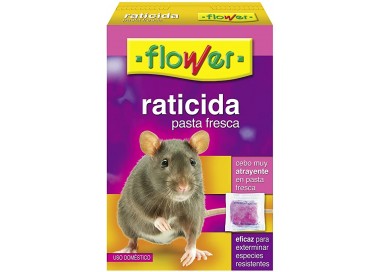 FLOWER - RATICIDA CEBO FRESCO - USO DOMÉSTICO -