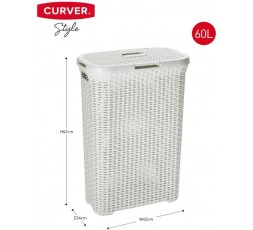 curver-cesta-de-ropa-natural-style-60l 2