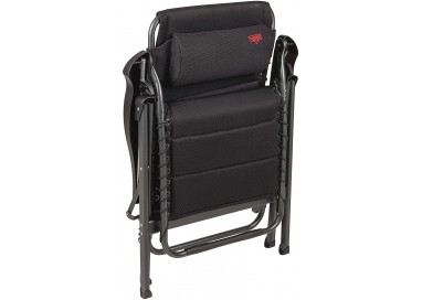 Silla Crespo AP/232 plegada de forma extra plana para fácil transporte