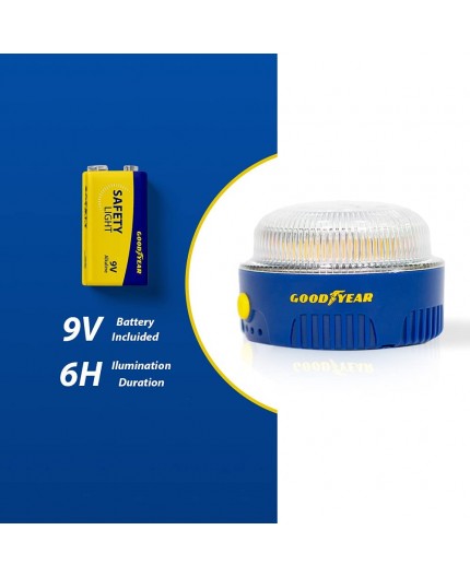 Goodyear Luz de Emergencia V16 para Coches - Homologada y Segura