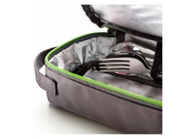 BOLSA PORTA ALIMENTOS CON ASA - COLORES SURTIDOS