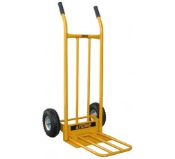 Carretilla de carga Ayerbe M86594 con pala abatible y rueda neumática