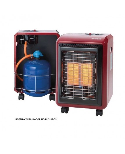 Estufa de Gas Infrarrojos Butsir Granate | Ferretería Torres.
