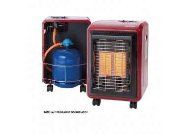 Estufa de Gas Infrarrojos Butsir Granate | Ferretería Torres.