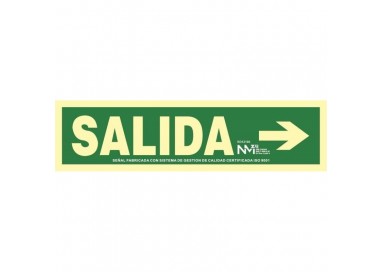 senal-luminiscente-salida-flecha-derecha-pvc