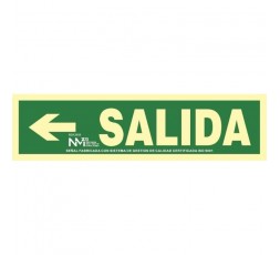 senal-luminiscente-salida-flecha-izquierda-pvc