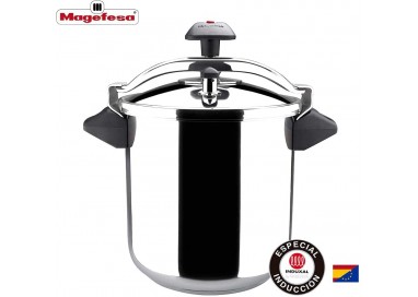 Magefesa Olla a Presión Inoxtar 6L – Acero Inoxidable para Inducción