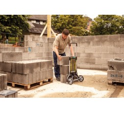 Carro de transporte Wolfcraft TS 850 plegable con capacidad de carga de 100 kg. 2