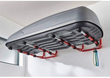 Soporte Plegable de Pared para 4 Bicicletas | Almacenamiento Versátil