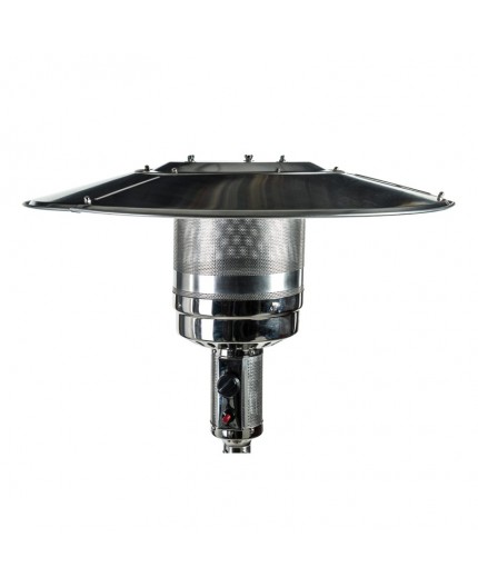 Estufa Exterior COM GAS con Monomando y Ruedas Negra | 65000