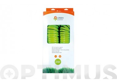 Green Expert - Manguera Espiral Flexible Eva + Pistola - 15 Mts / 9,5