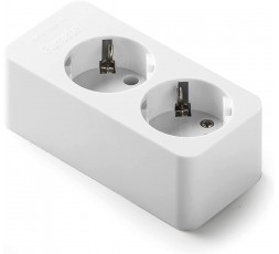 famatel-regleta-2-bases-sin-cable-tt-16a-250v