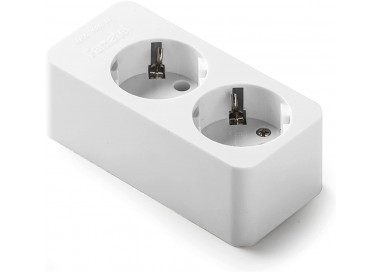 famatel-regleta-2-bases-sin-cable-tt-16a-250v