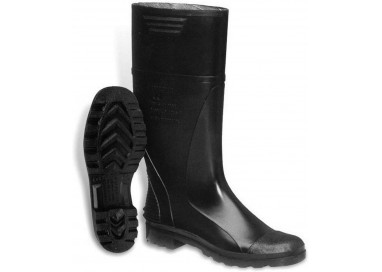 BOTA DE AGUA ALTA COLOR NEGRO - TALLA 43