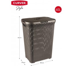 curver-cesto-de-ropa-con-tapa-configurable-natural-style-chocolate-60-l