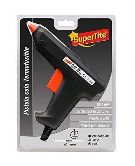 Pistola de Silicona MAXI 80W SuperTite | Profesional Alto Rendimiento