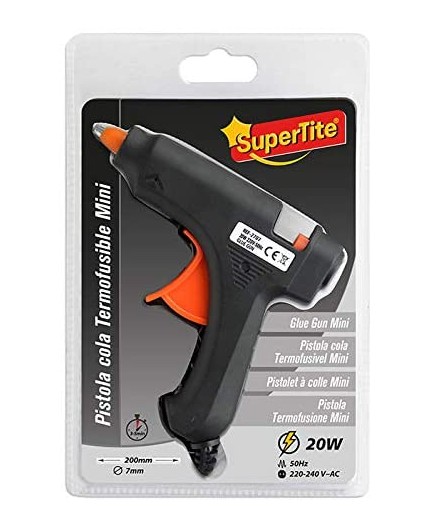 Pistola de Silicona Mini 20W | SuperTite | Barras 7 mm