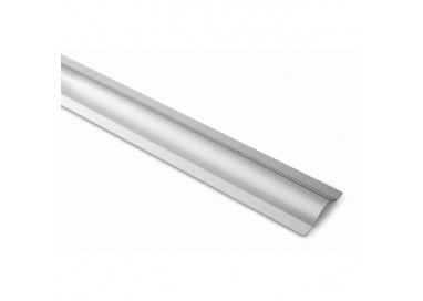 tapacables-adhesivo-acero-inoxidable-100-cm-plata