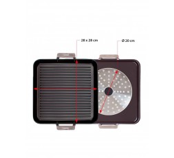 valira-plancha-grill-aire-ceramico-induccion-con-asas-28x28-cm 2