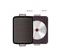 valira-plancha-grill-aire-ceramico-induccion-con-asas-34x25-cm 2