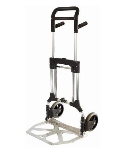 Carretilla de aluminio superplegable Carrivan S-200 carga 200 kg.