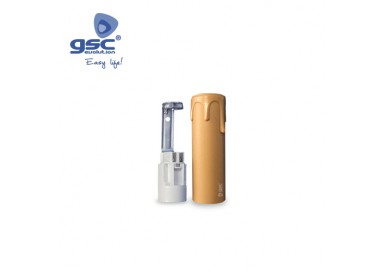 portalamparas-vela-crema-e14-85-mm
