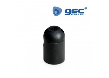 portalamparas-termoplastico-liso-e27-negro