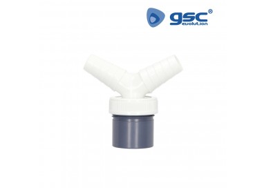 conexion-pvc-con-dos-tomas-electrodomesticos