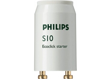 Cebador Philips S10 Ecoclick 4-65W | Para Tubos Fluorescentes