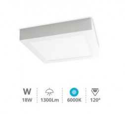 gsc-downlight-superficie-led-cuadrado-blanco-18w-6000k 2