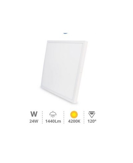 gsc-downlight-superficie-led-cuadrado-blanco-24w-4200k