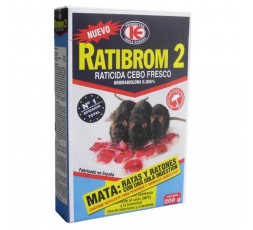 RATIBROM-2 - RATICIDA CEBO FRESCO 200grs